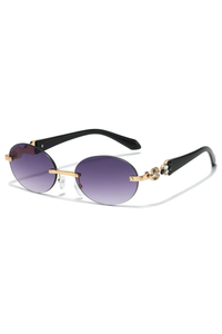 Gold Frame Double Gray Film