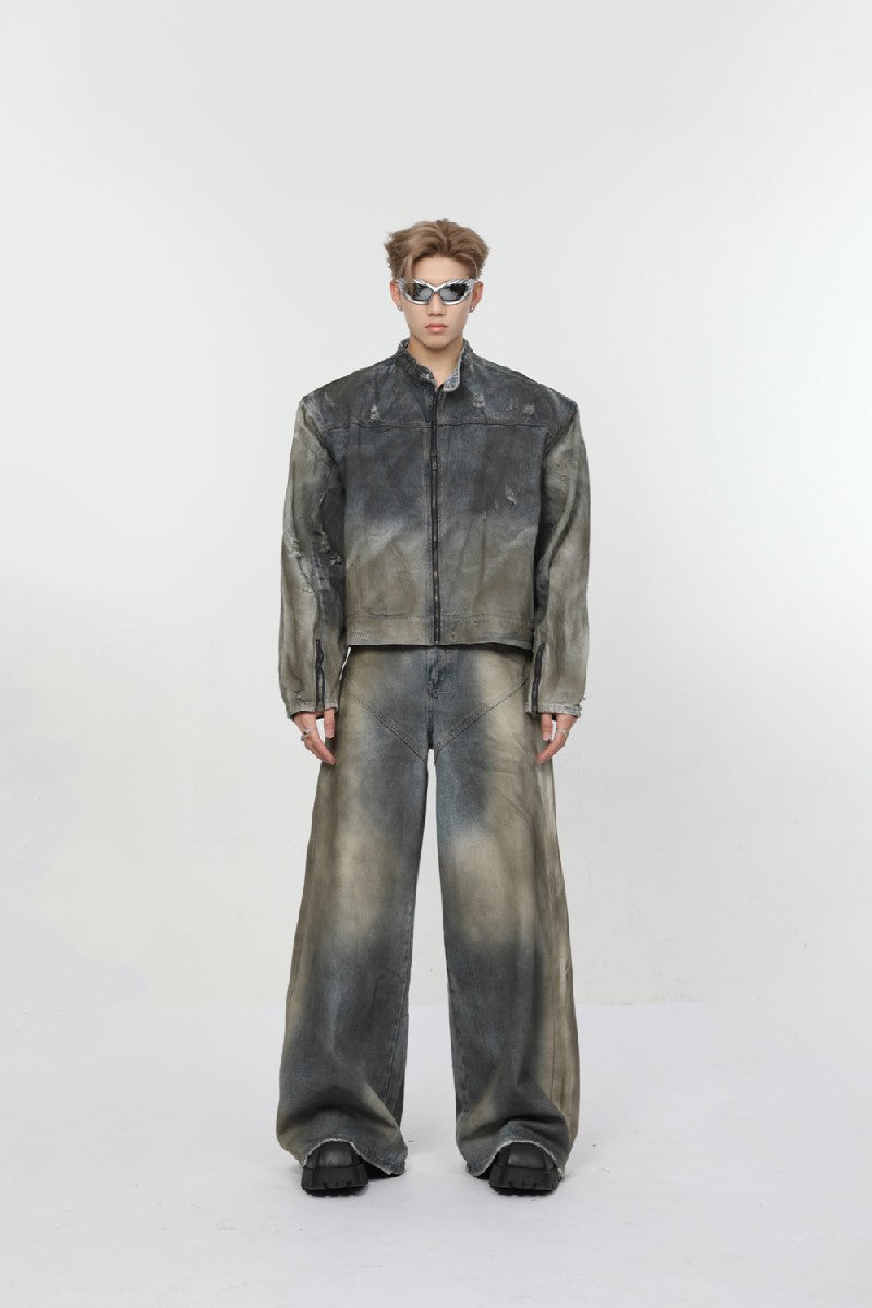 Loose Washed Jeans