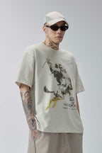 Retro Biker Graphic T-Shirt