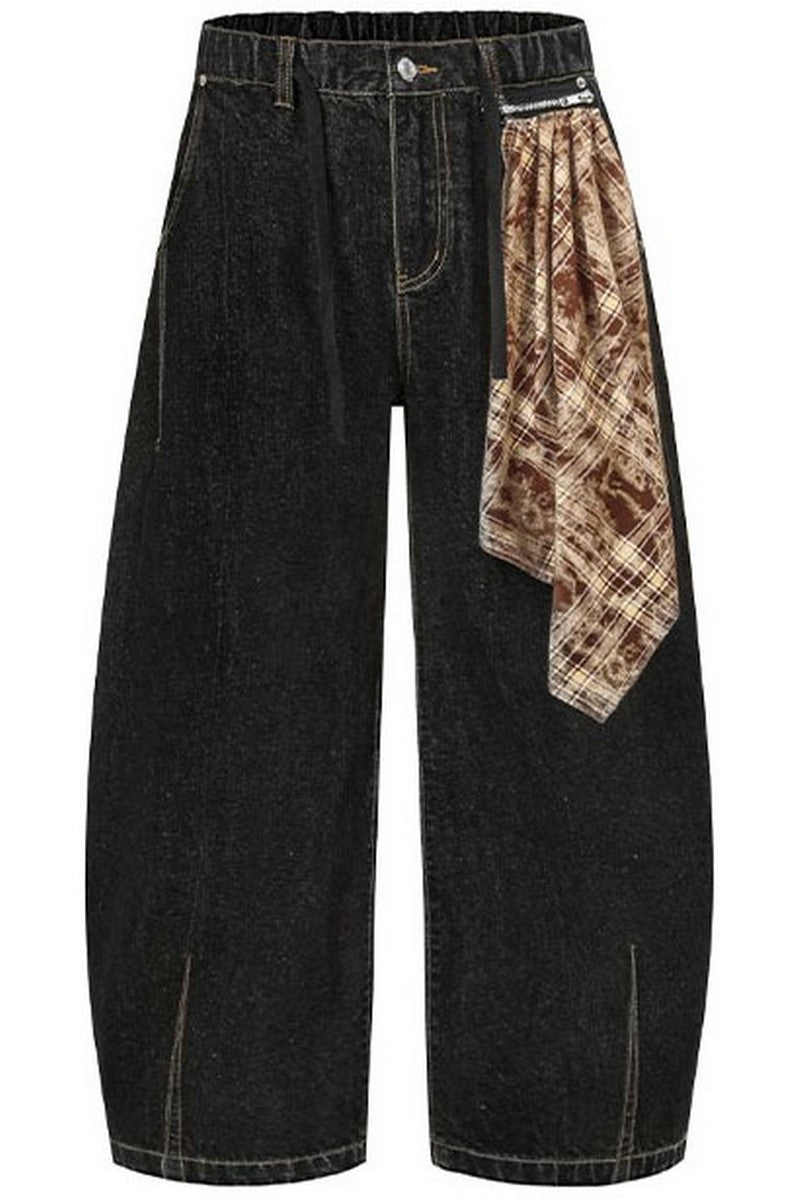 Baggy Blade Cut Denim Pants - EU Only
