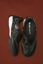 Silk Black Ballet Trainers