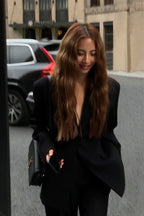Black Minimal Suit Jacket