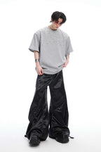 Hand-Sewn Rhinestone Cotton Tee