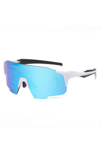 White Frame Ice Blue Film (Without Inner Ring)