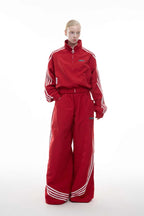 Striped Retro Track Pants