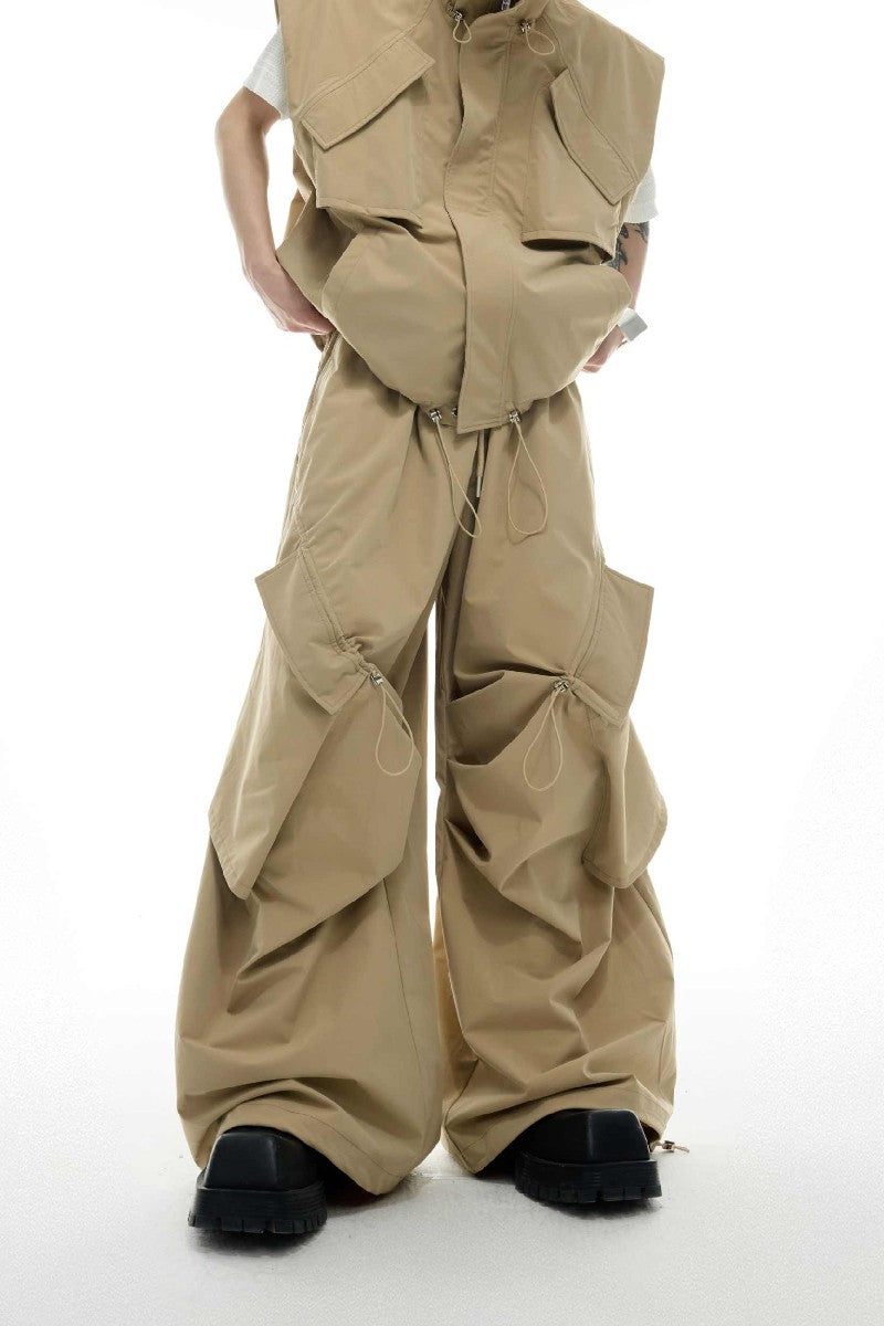 Drawstring Cargo Pants - EU Only