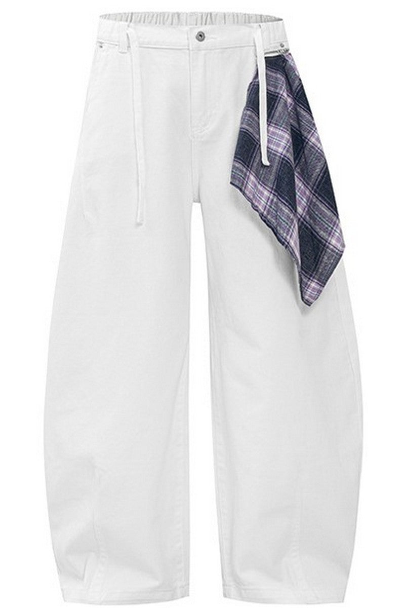 Baggy Blade Cut Denim Pants - EU Only