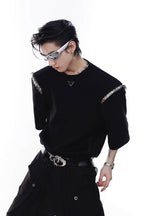 Shoulder Pads Logo Tee