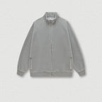 Washed Fleece Zipper Jacket
