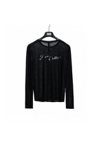 Metallic Print Lyocell Tee