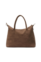 Washed Suede Tote Bag