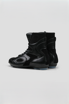 Paneled High Top Boxing Boots