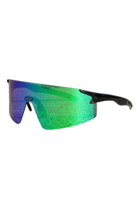 Photochromic 2 Lenses Black Frame Green Lenses