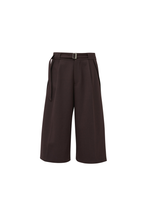 Twill Cropped Trousers