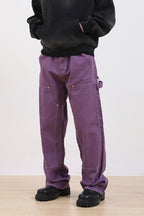 Double Knee Loose Trousers