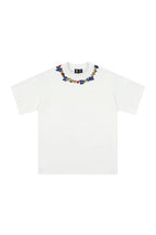Embroidered Neck Logo Tee