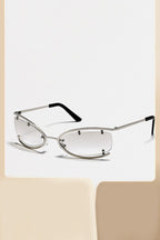 Deconstructed Frame Sunglasses