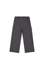 Washed Straight Cargo Pants