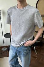 Linen Lyocell Boxy Tee