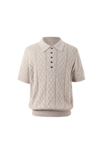 Open Knit Polo