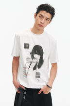 Polka Dot Graphic Tee
