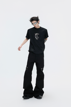 Snakeskin Patchwork T-Shirt