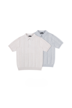 Linen Blend Polo Shirt