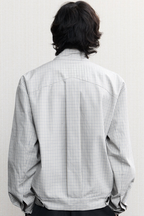 Pleated Wrap Collar Jacket