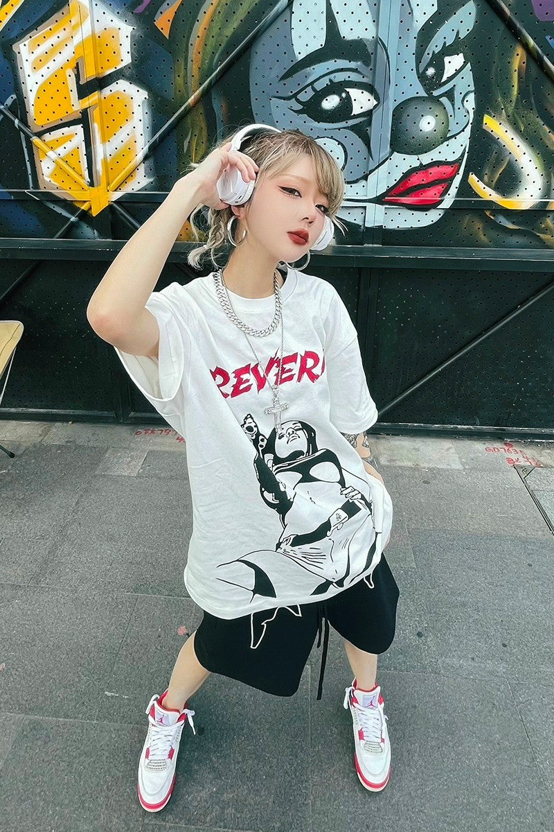 Logo Revolver Print Tee