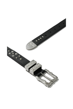 Embossed Leather Stud Belt