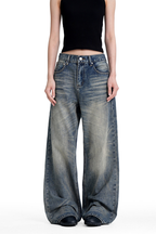Whisker Washed Jeans