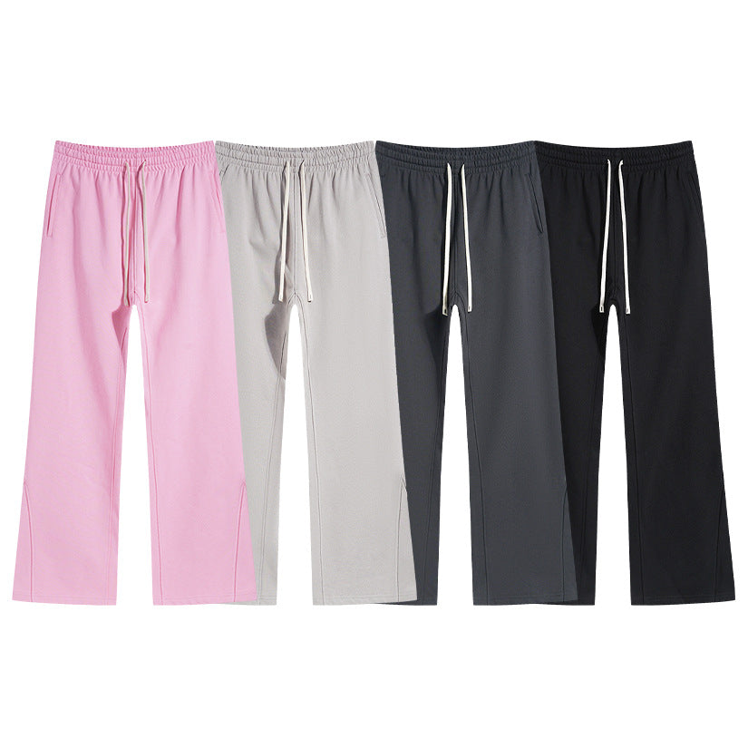 Flared Patchwork Jogger Pants - EU Only