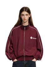 Badge Print Track Jacket