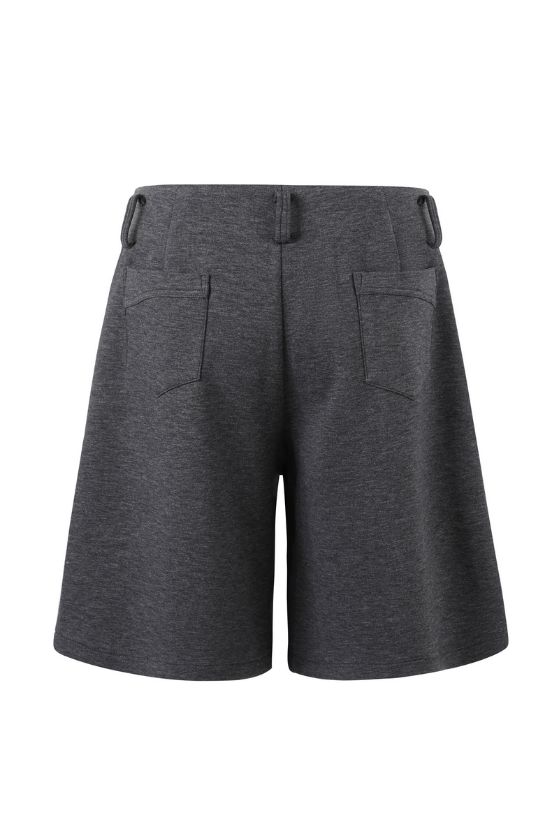 Pleated Tailored Shorts