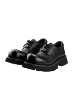 Chunky Leather Derby Shoes