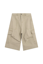 Wide Leg Cargo Capris