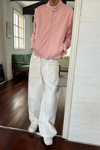 Waxed Biker Jeans
