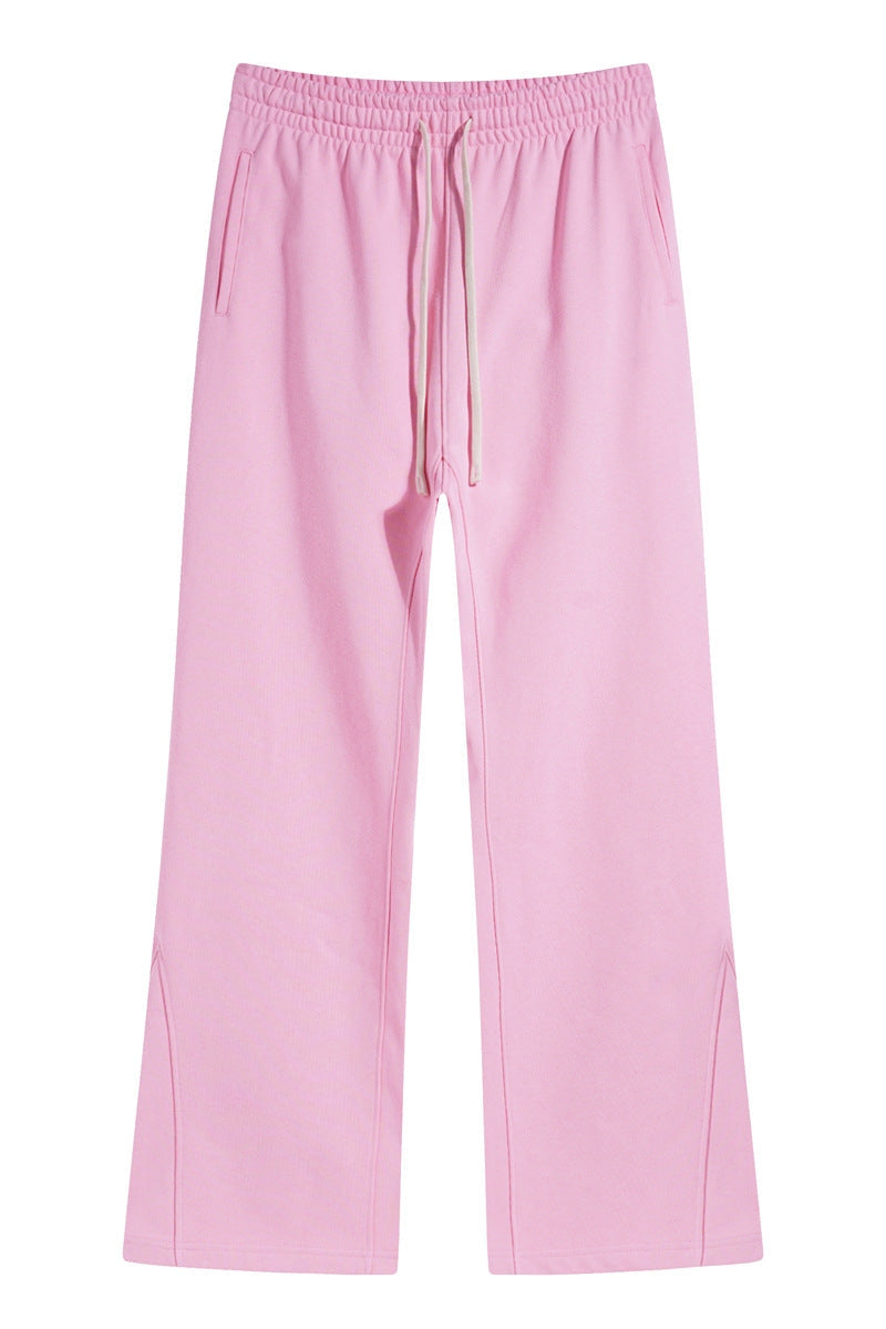 Flared Patchwork Jogger Pants - EU Only