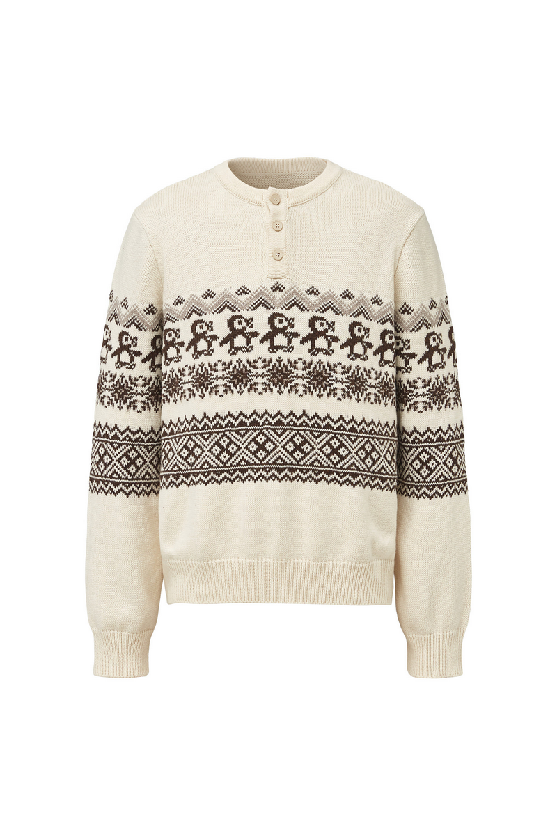 Fair Isle Knit Sweater