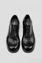 Washed Horsehide Derby Shoes
