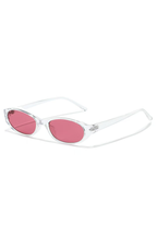 Slim Oval Sunglasses