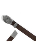 Embossed Leather Belt