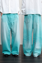 Washed Wide Leg Jeans