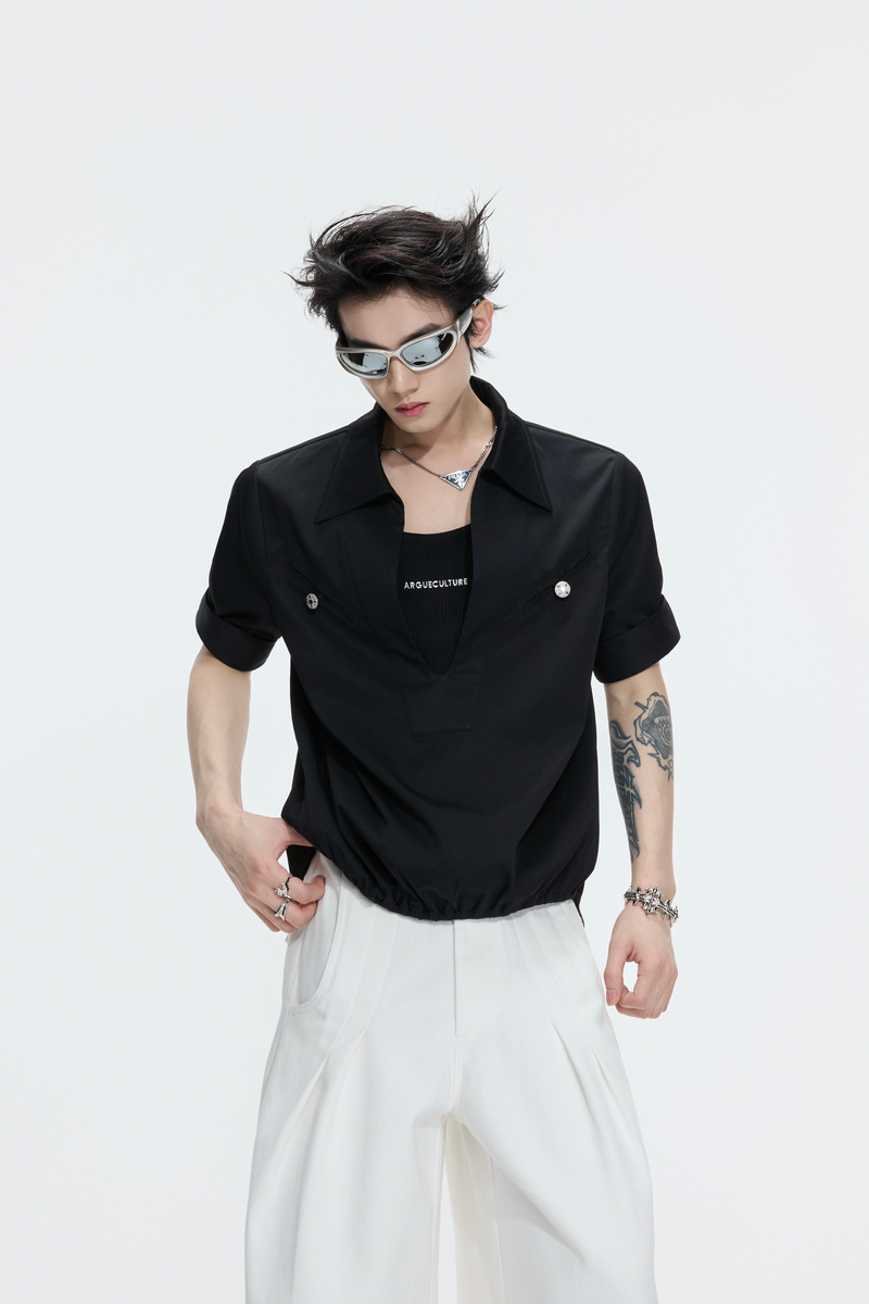 Layered Utility Shirt
