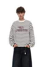 Chain Embroidered Sweater