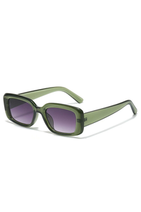 Translucent Green Frame With Double Gray Film