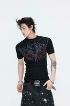 Gothic Studded T-Shirt