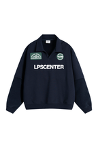 Polo Collar Sweatshirt