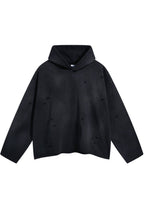 Distressed Washed Hoodie