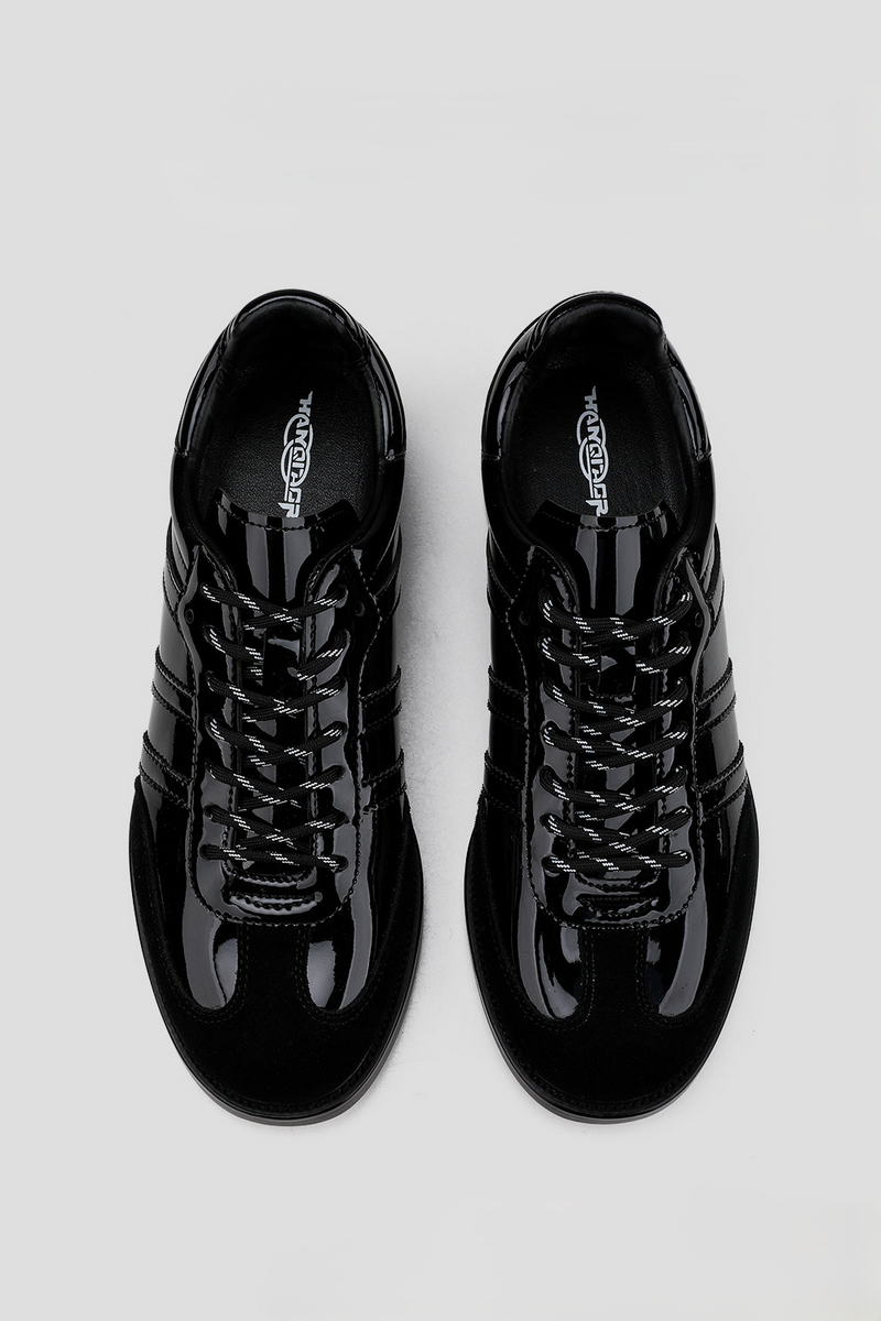 Patent Leather Trainer Sneakers